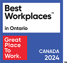 Best Place to Work Ontario Canada 2024 Logo